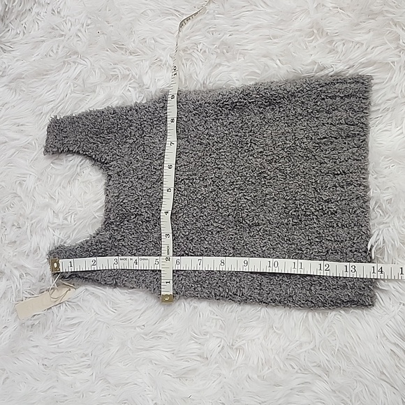 SKIMS GIRLS COZY TANK IN SMOKE 2T/3T/ NWT - Picture 5 of 8